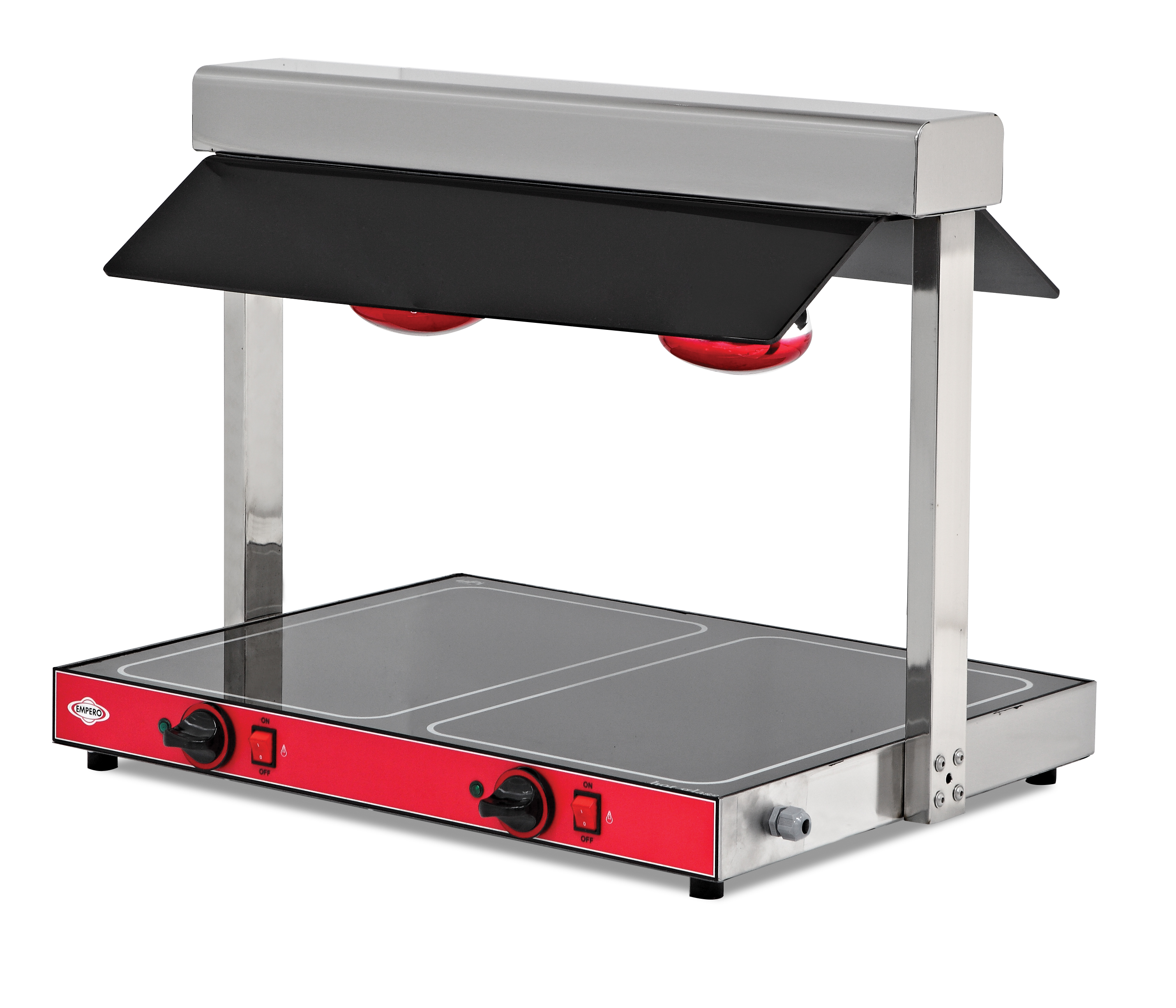 Heiße Vitrine 2X1/1