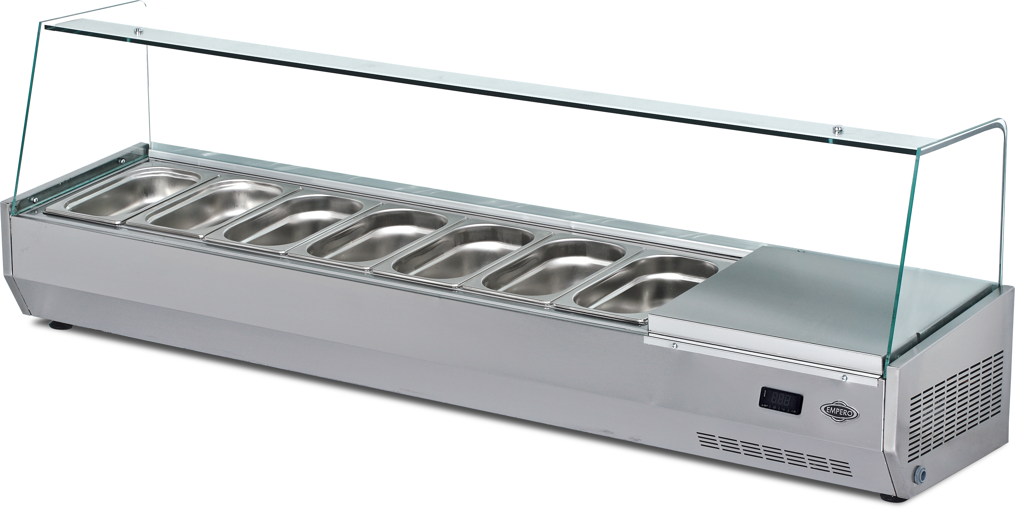 Gekühlte Aufsatz-Salatbar